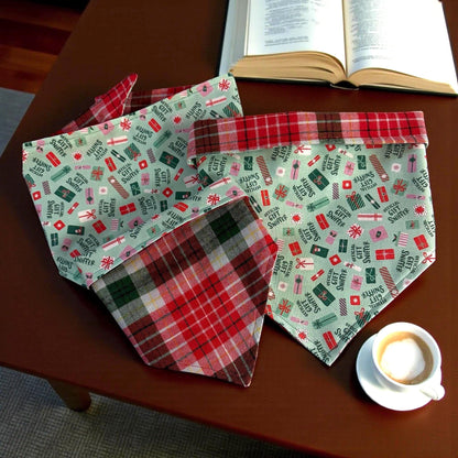 Official Gift Sniffer Reversible Bandana w/Optional Embroidery - Winni&Me Woofwear