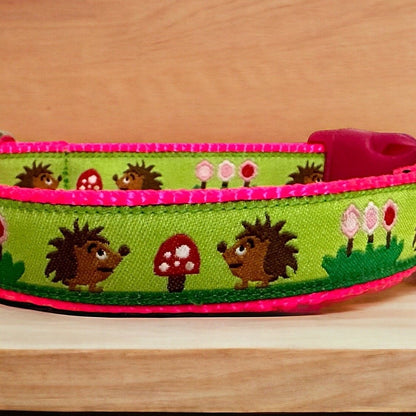 Happy Hedgehog Dog Collar - Winni&Me Woofwear