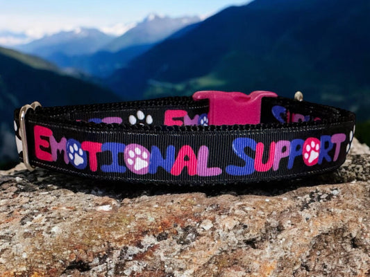 Emotional Support Dog Collar - Winni&Me Woofwear
