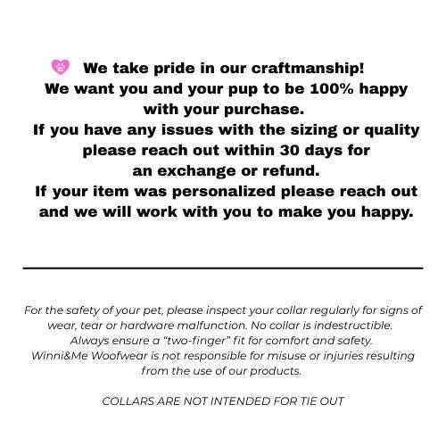 Starry Starry Night Dog Collar