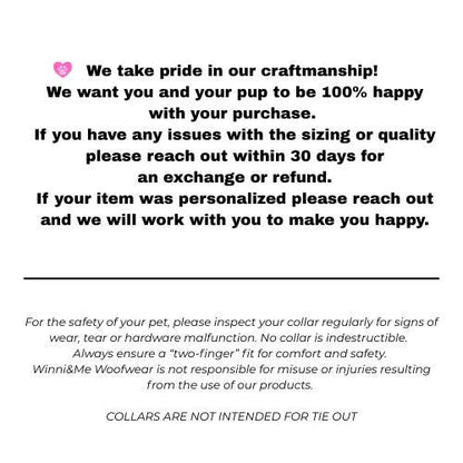 Starry Starry Night Dog Collar