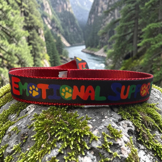 Emotional Support Dog Collar - Winni&Me Woofwear