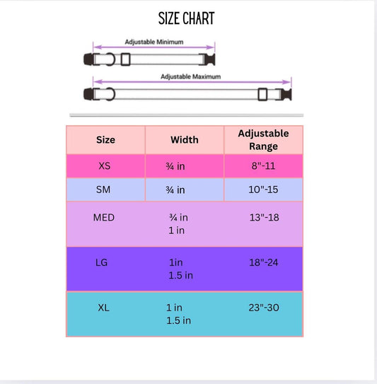 Celestial Moon Dog Collar & Leash Set - Winni&Me Woofwear