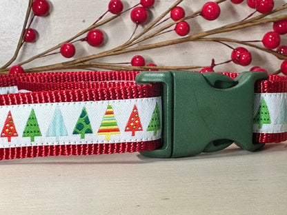 O' Christmas Tree Dog Collar - Dog Collars - Winni&Me Woofwear