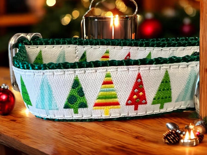 O' Christmas Tree Dog Collar - Dog Collars - Winni&Me Woofwear