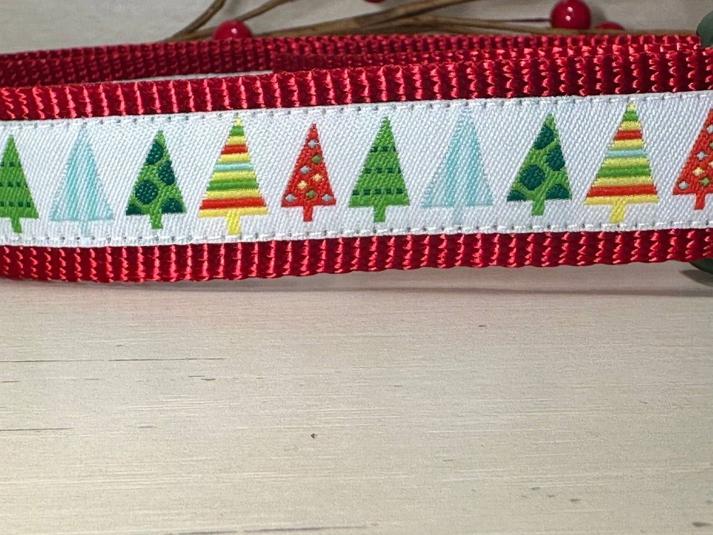 O' Christmas Tree Dog Collar - Dog Collars - Winni&Me Woofwear