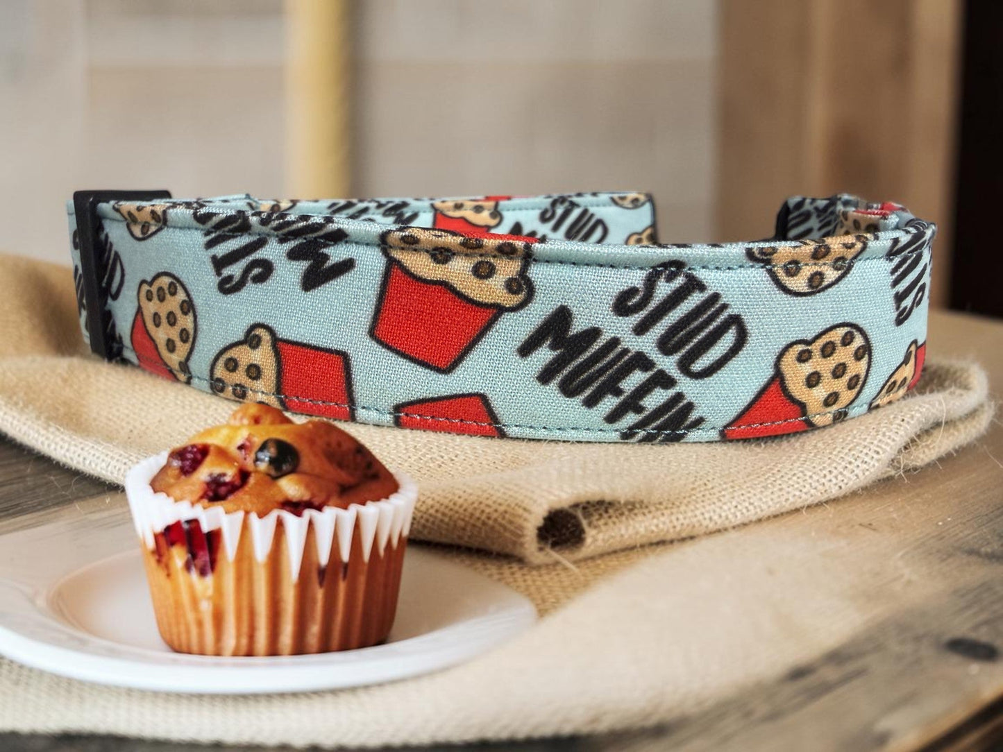 Stud Muffin Dog Collar - Dog Collars - Winni&Me Woofwear
