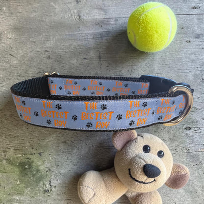 The Bestest Boy Dog Collar - Winni&Me Woofwear