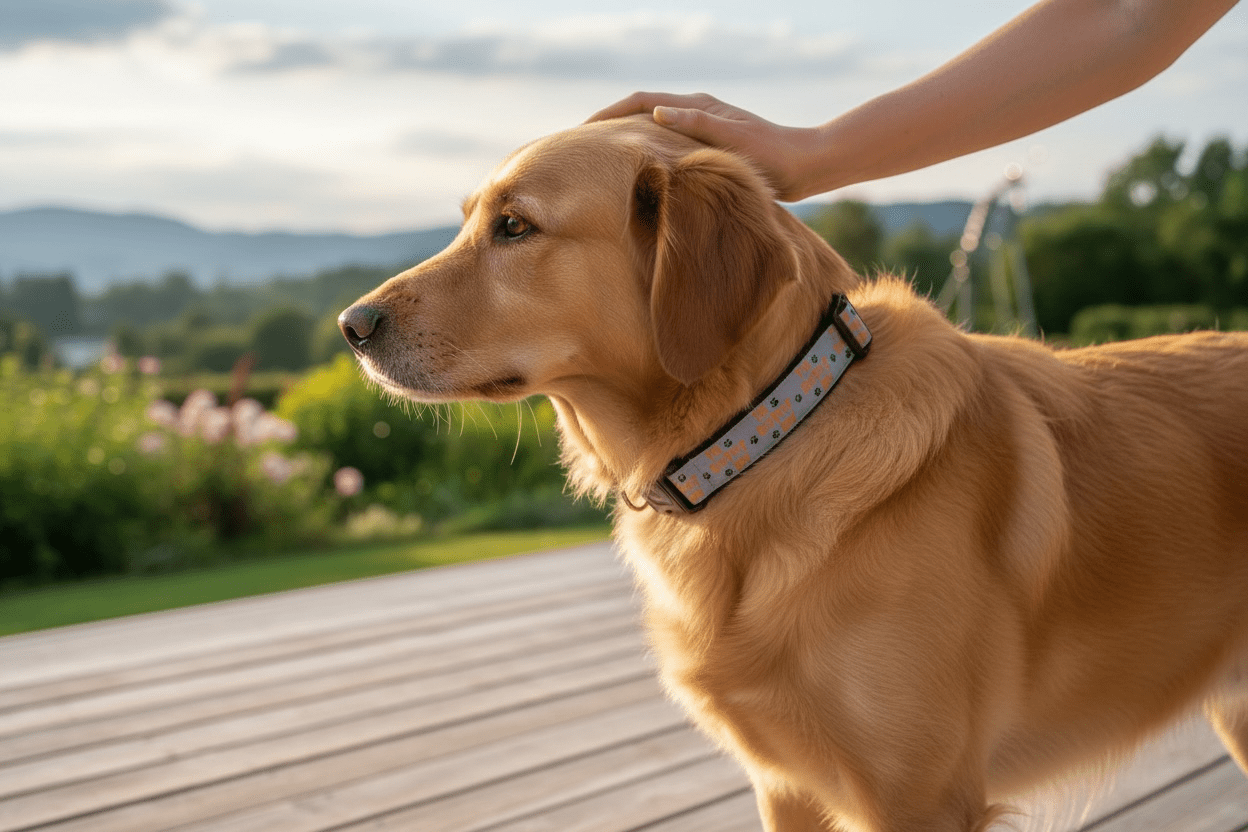 The Bestest Boy Dog Collar - Winni&Me Woofwear