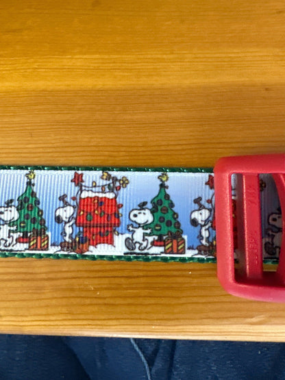 Tis the Season Beagle Dog Collar - Dog Collars - Winni&Me Woofwear
