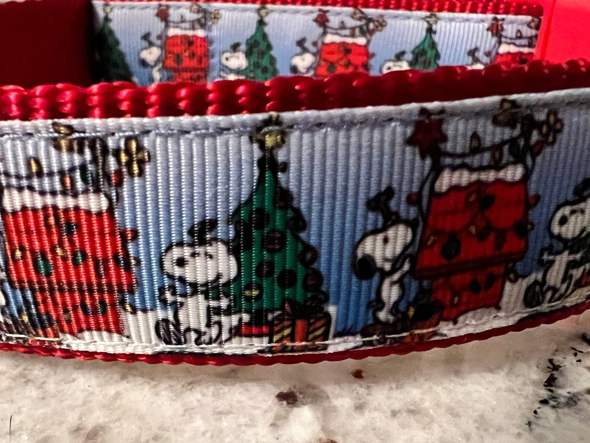 Tis the Season Beagle Dog Collar - Dog Collars - Winni&Me Woofwear