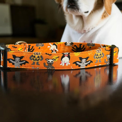 Trick or Treat Pups Dog Collar - Dog Collars - Winni&Me Woofwear