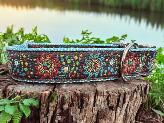 Wide Southwest Dog Collar - Dog Collars - Winni&Me Woofwear